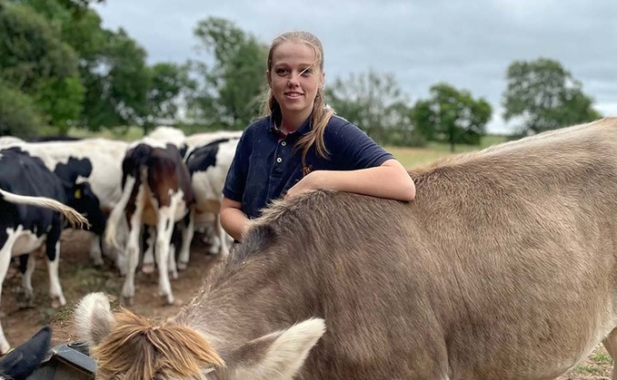 Young farmer focus: Jasmine Underwood - 'I love it when the vets visit so I can ask questions and better understand the situation'