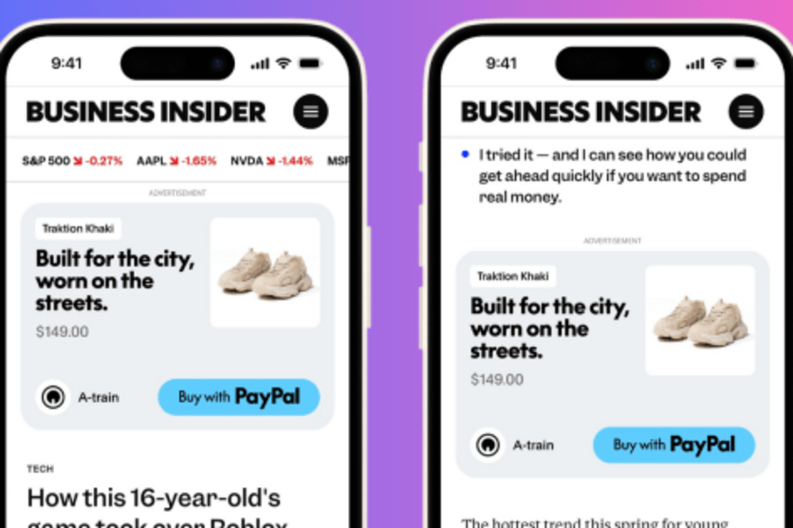PayPal Debuts Shoppable Ads for Publisher Sites
