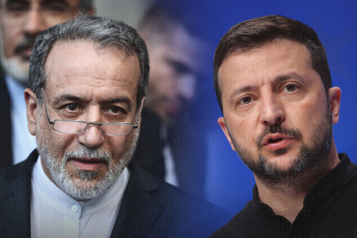 Confused clown Zelensky rinsing Western taxpayers Iranian FM