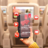 Emirates set to operate world's largest Starlink-enabled international wide-body fleet