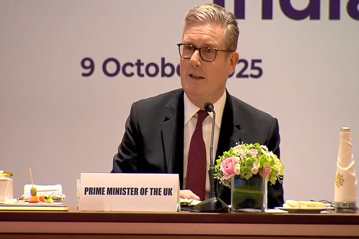 "Would rather be on the pitch personally, we have to follow this through": UK PM on trade deal with India
