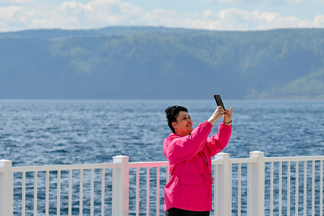 RUSSIA-LAKE BAIKAL-SUMMER SCENERY
