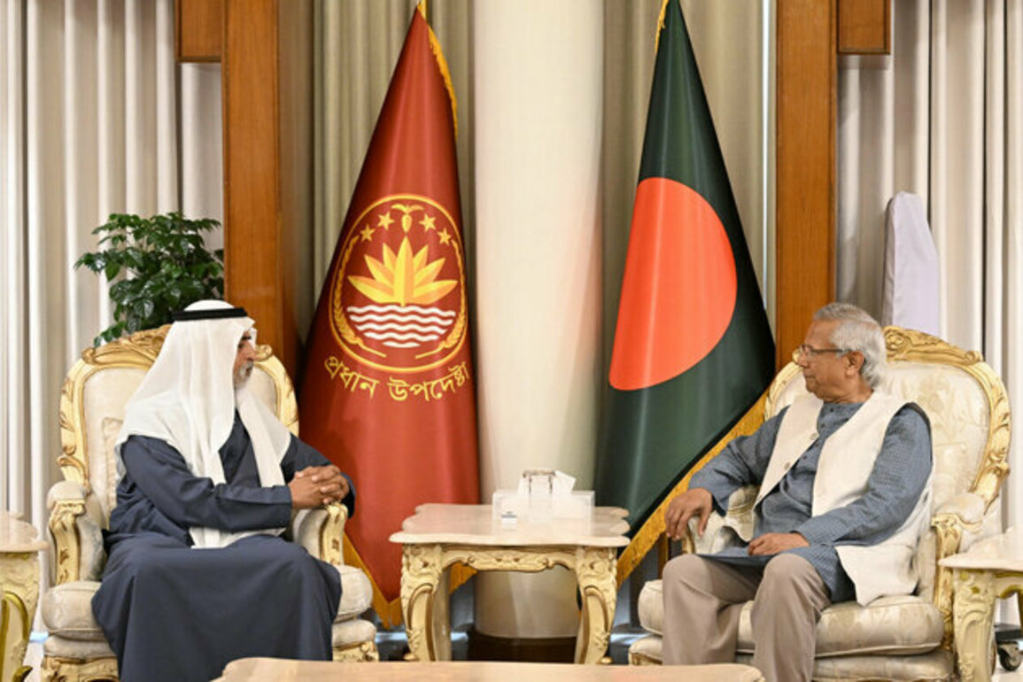 Bangladeshi Chief Adviser receives UAE Minister of Tolerance & Coexistence in Dhaka