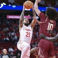 Emanuel Sharp tallies 27 points to carry No. 8 Houston past Florida State