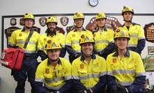 BHP Billiton's Mt Arthur open cut rescue team. 