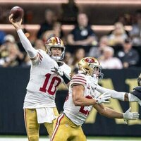 Backup QB Mac Jones throws 3 TDs as 49ers drop Saints
