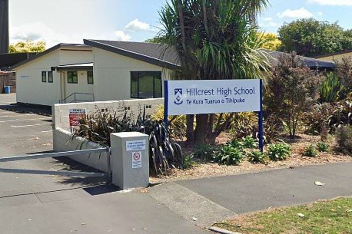 Wild scenes after two New Zealand schools are plunged into lockdown over gun threat