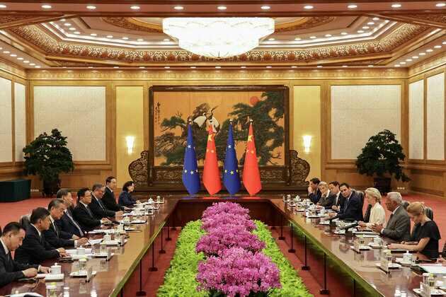 China, EU leaders meet in Beijing to discuss advancing relations