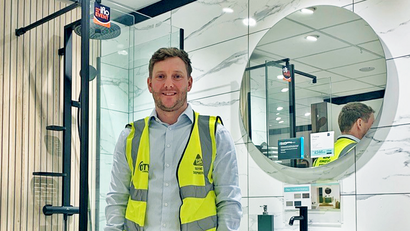 Wayne Shepherd, former apprentice and current Regional Showroom Sales Manager at City Plumbing.