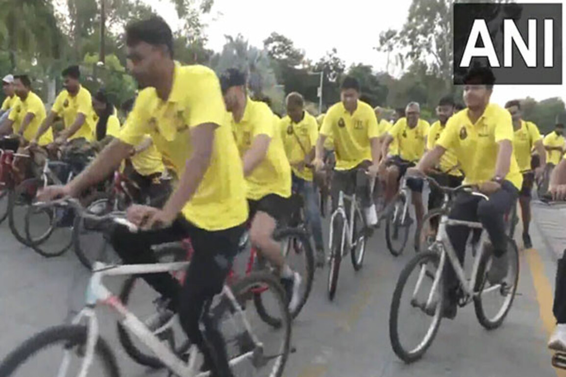 CGST Hyderabad Zone organises Cycle Marathon as part of GST Day 2025 celebrations