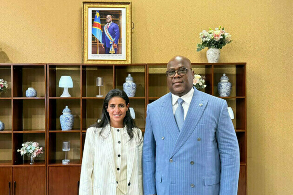 Shaikha Al Nowais meets with President of Congo in Kinshasa