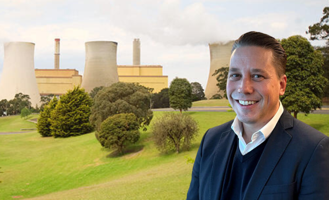 EnergyAustralia sizes up Yallourn as a future energy hub. Pictured EnergyAustralia trading and transition executive Dan Nugent.  