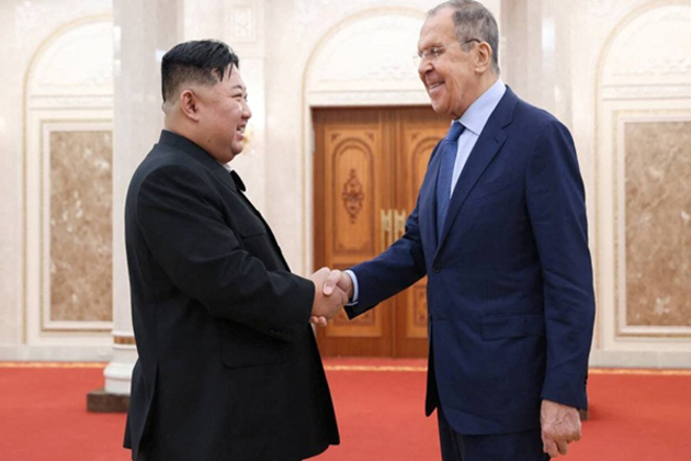 Lavrov meets Kim Jong Un as North Korea backs Russia in Ukraine war