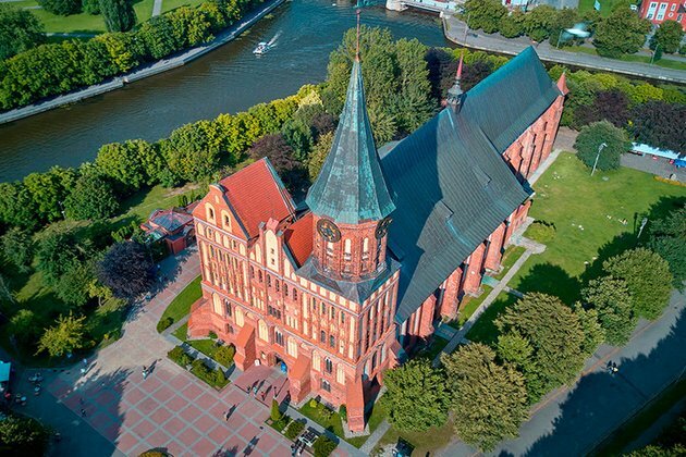 10 most BEAUTIFUL buildings & sites in Kaliningrad