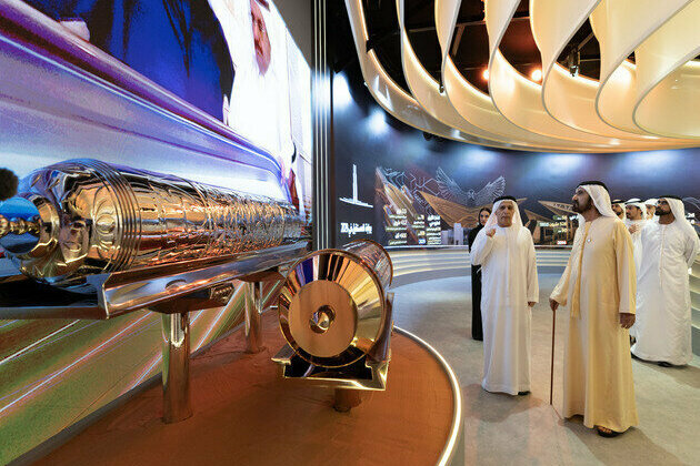 Mohammed bin Rashid lays foundation stone for Dubai Metro Blue Line