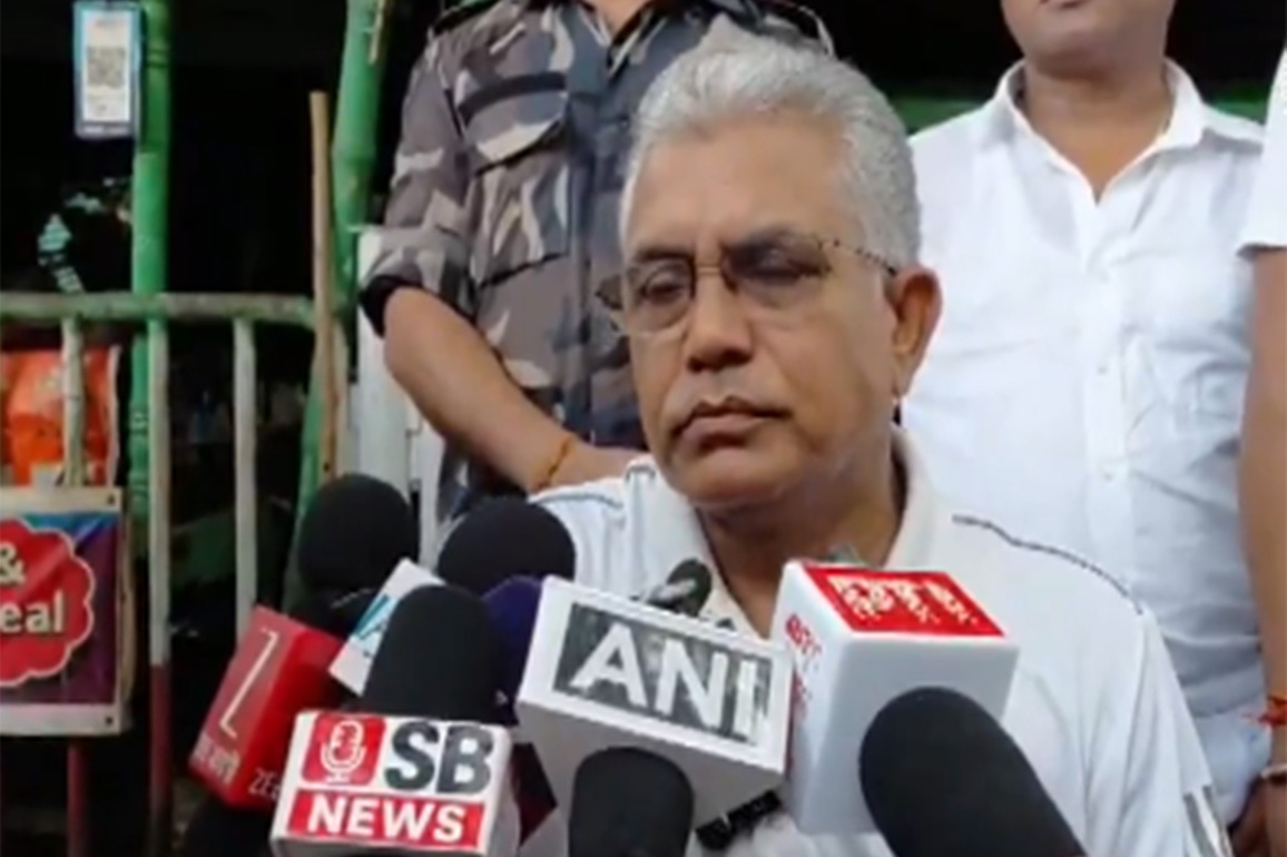 "Everything will be responded to": Dilip Ghosh on threats to Jhalmuri vendor who served PM Modi