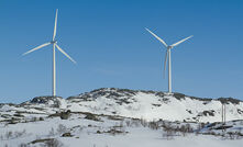 Wind turbines of Nygårdsfjellet windfarm