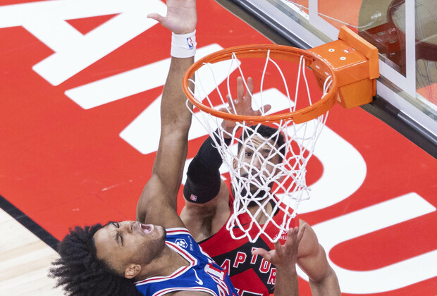 (SP)CANADA-TORONTO-BASKETBALL-NBA-76ERS VS RAPTORS