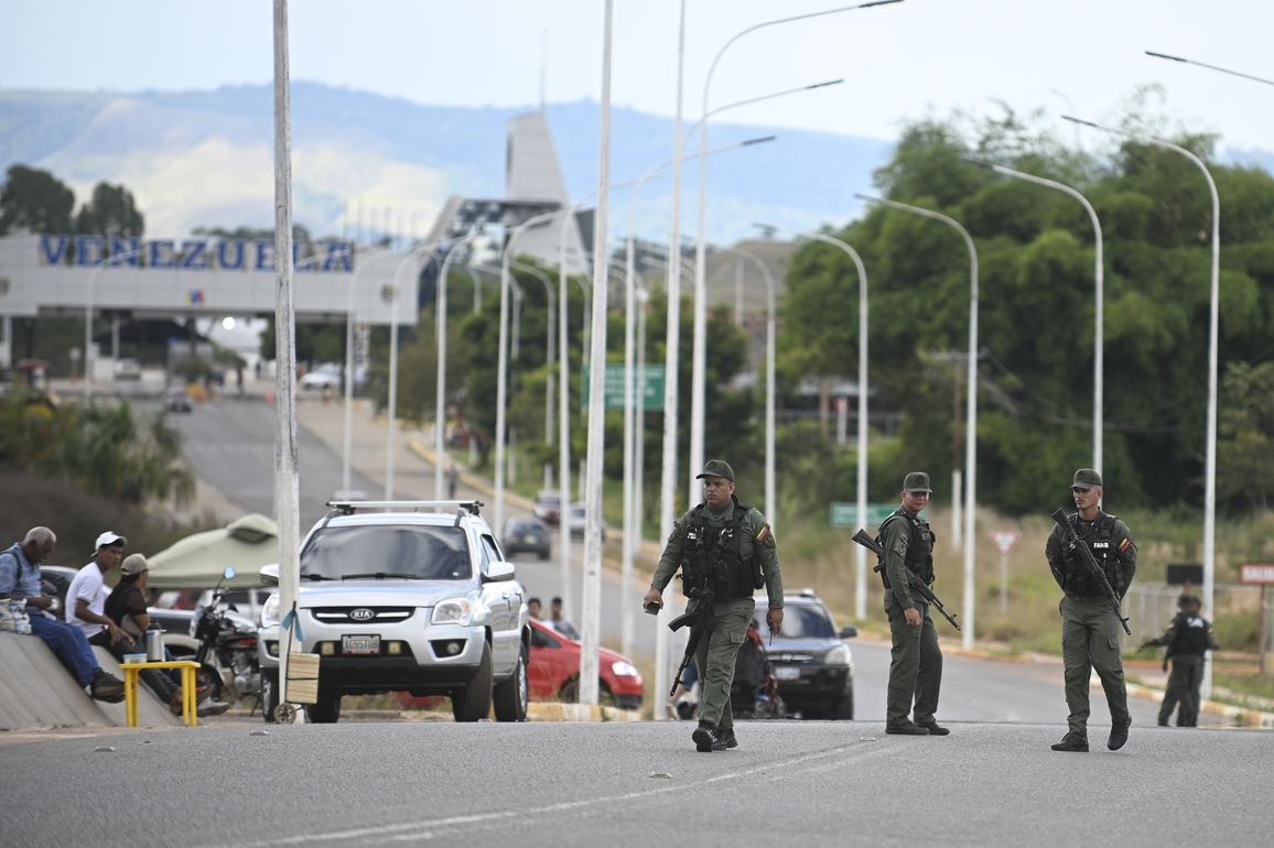 BRAZIL-RORAIMA-PACARAIMA-VENEZUELA-BORDER