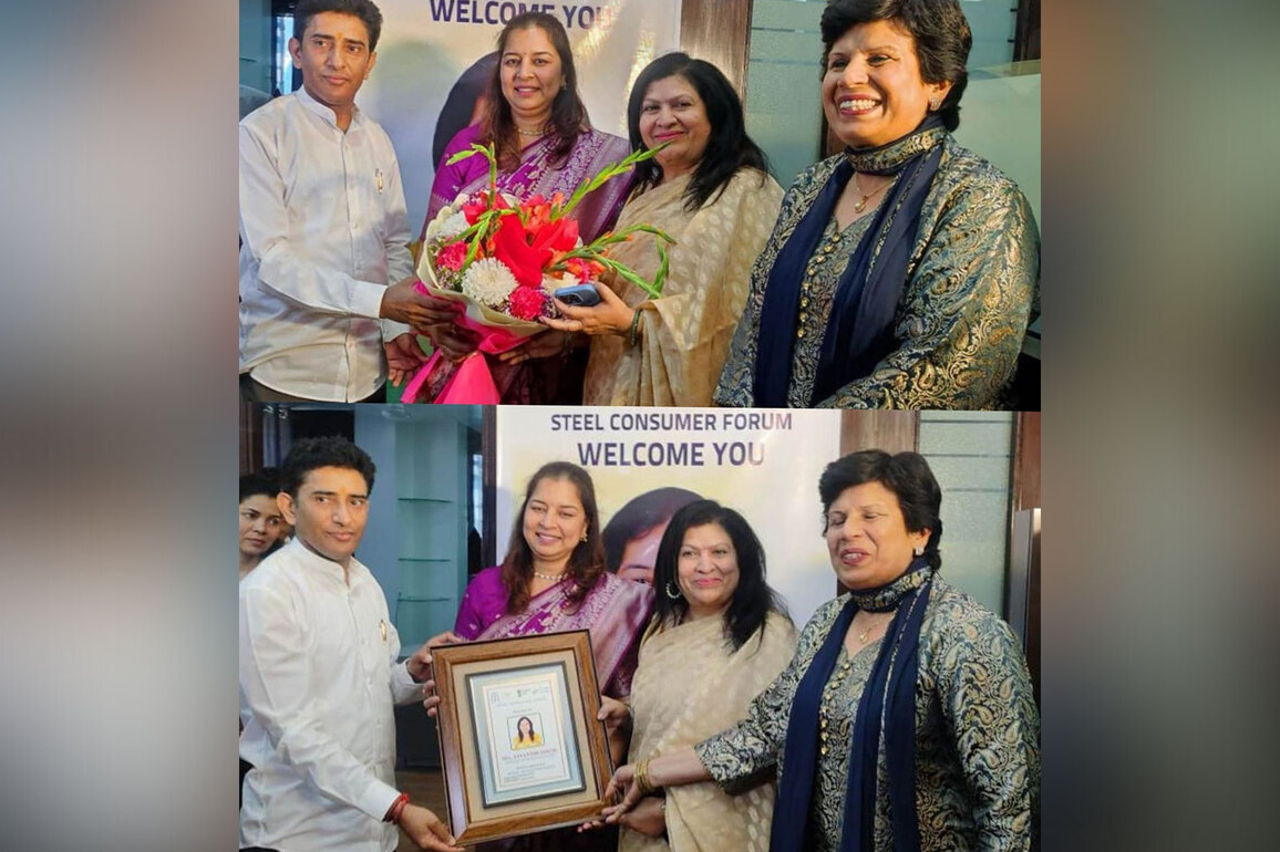 Steel Consumer Forum Appoints Smt. Jayanthi Singh as Chairman, Telangana State, focus on Industry Growth