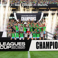 Chaos ensues at Lumen after Seattle Sounders thump Messi's Inter Miami to lift Leagues Cup title