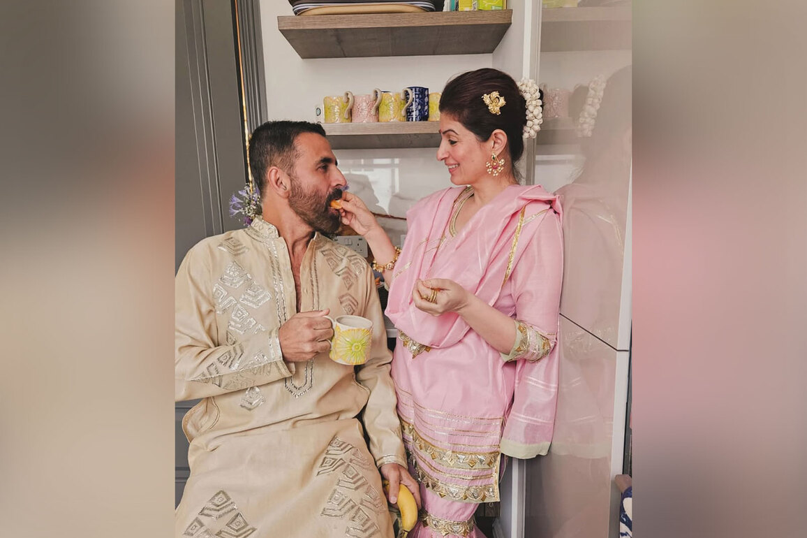 "Oranges are the new laddoos...": Twinkle Khanna's witty Diwali post with Akshay Kumar is pure couple goals