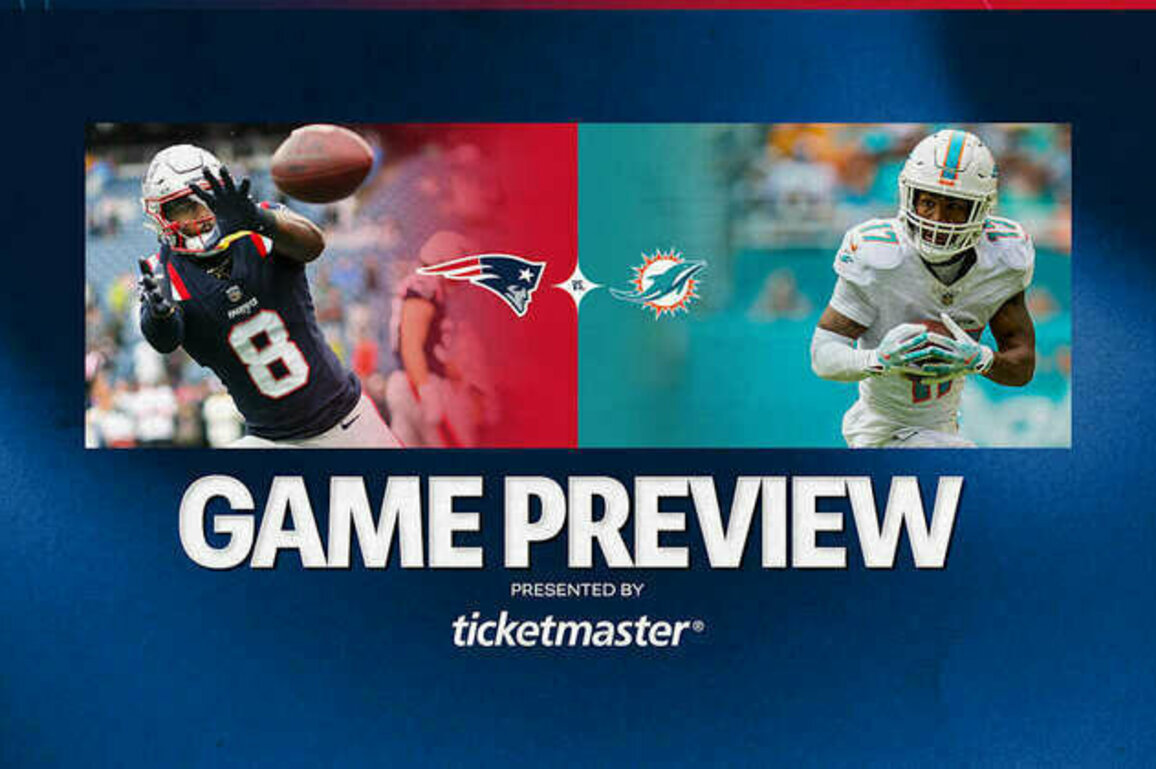 Game Preview: Patriots at Dolphins