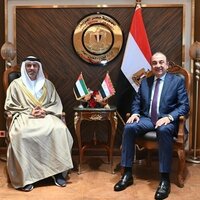UAE Ambassador, Egyptian Minister of Public Business Sector discuss economic cooperation