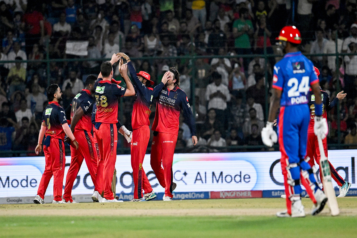 Delhi Capitals bundled out for 75 as RCB's Hazlewood, Bhuvneshwar come up with scorching powerplay spells