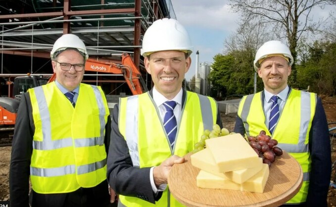 Pictured left to right at Dale Farm - Fred Allen (chairman), Nick Whelan (group chief executive), Chris McAlinden (group operations director)