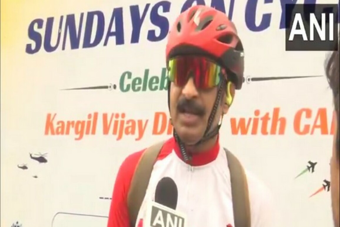 Kargil is a great achievement of ours: Participant in Fit India Sundays cycle ride commemorating Vijay Diwas