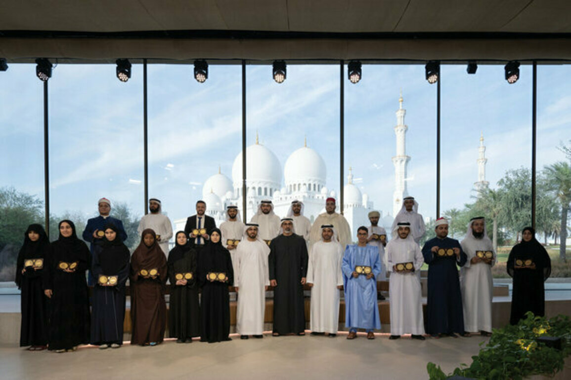 Khaled bin Mohamed bin Zayed honours winners of Emirates International Holy Quran Award