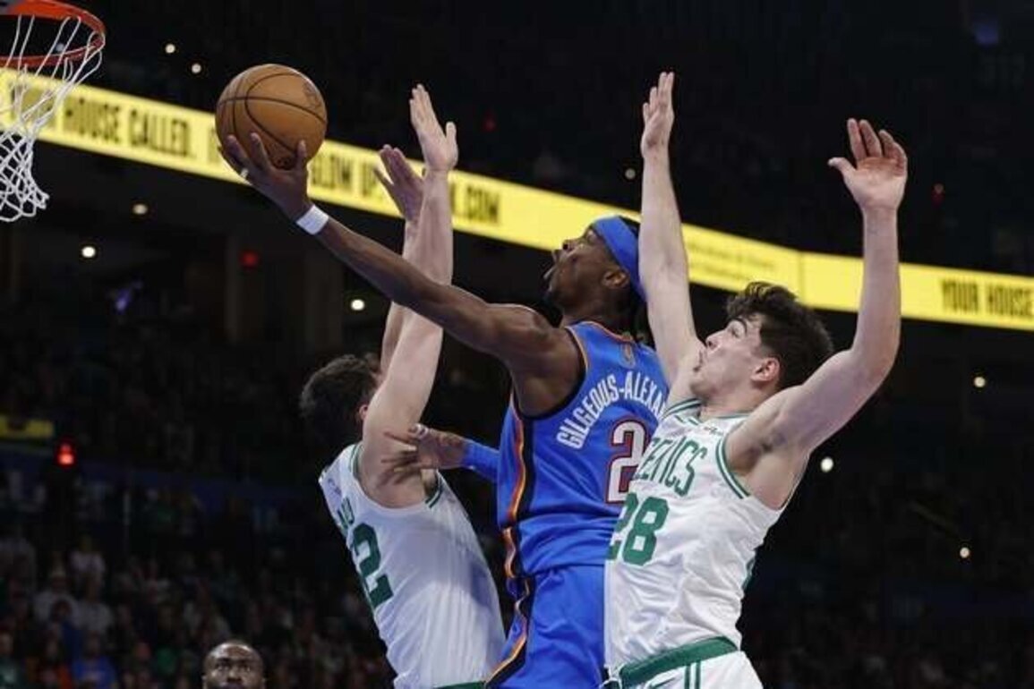 Shai Gilgeous-Alexander breaks Wilt's record as Thunder edge Celtics