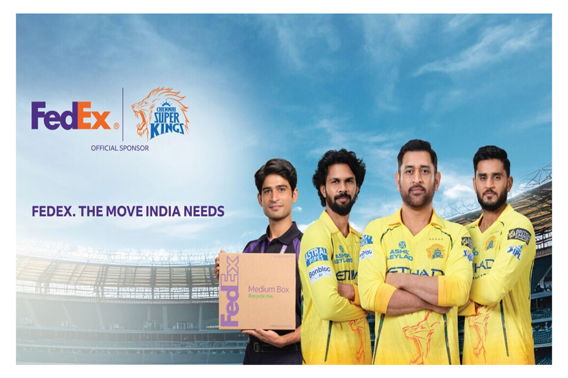 FedEx and CSK deliver an all-round advantage with "FedEx. The Move India Needs" digital brand campaign
