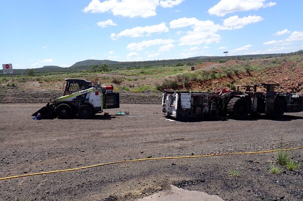 The scene of the incident