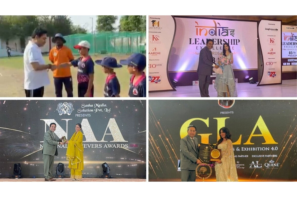 Four Major Honors in One Day: Dr. Basant Goel's Remarkable Achievement at MINI IPL 2026 and Awards Events