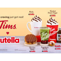 Tim Hortons Partners with Nutella to introduce Signature Recipes Across India