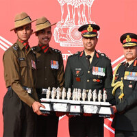 COAS General Upendra Dwivedi felicitates Army contingents for exemplary R-Day 2026 performance