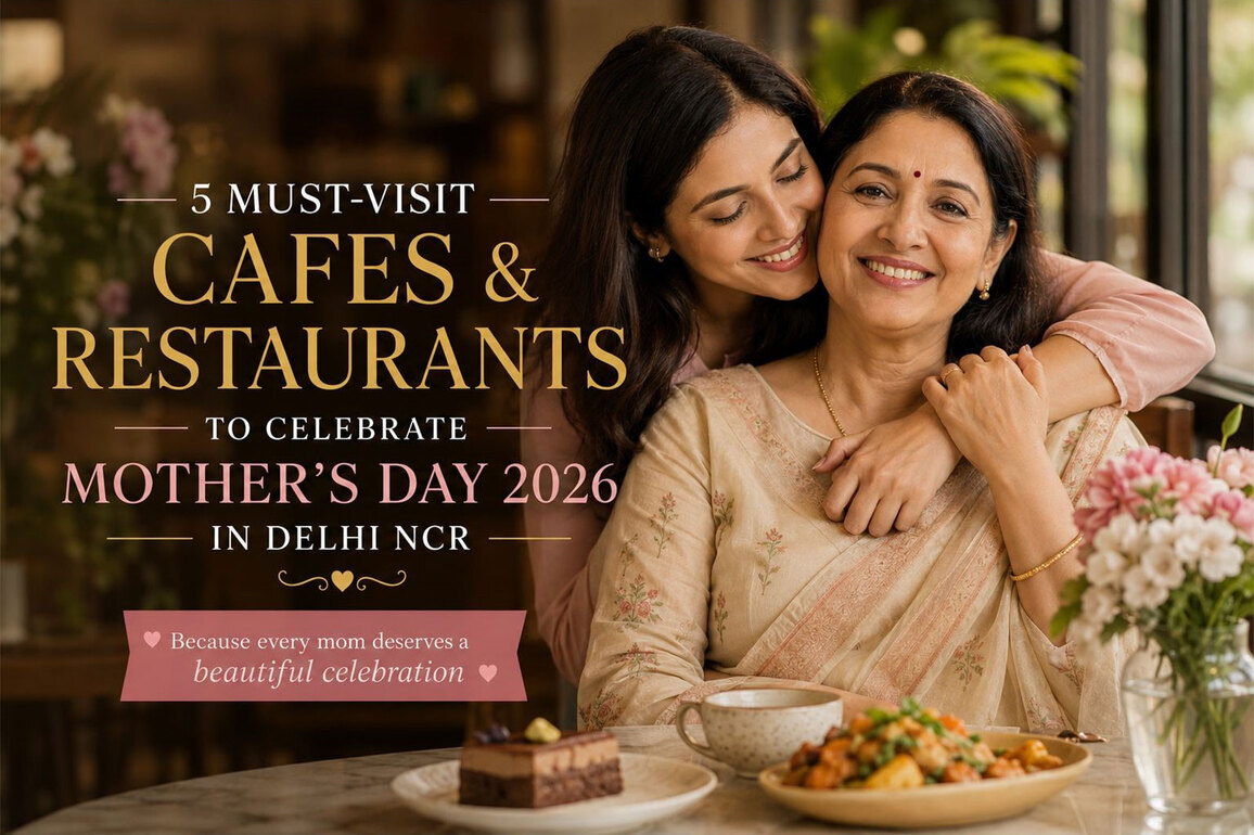 5 Must Visit Cafes and Restaurants to Celebrate Mother's Day in Delhi NCR - 2026