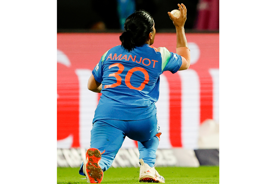 Amanjot Kaur wins 'Fielder of the Match' medal after India clinches Women's World Cup 2025 title