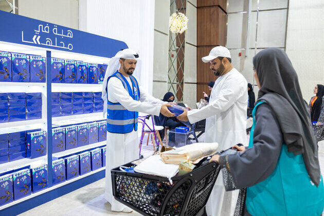 ENOC distributes essential grocery boxes to underprivileged families in Ramadan