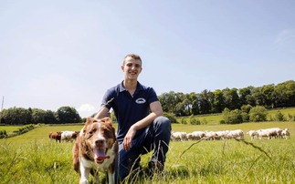 Murray Craig is a beef and sheep farmer in Cumbria. He is pictured with his beloved companion, Meg.