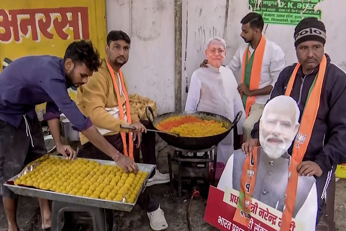 Early trends show Nitish-led NDA sweeping Bihar polls, Tejashwi pulled back by MGB allies