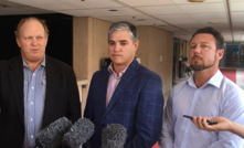  KAP MPs Shane Knuth, Robbie Katter and Nick Dametto. Picture courtesy KAP