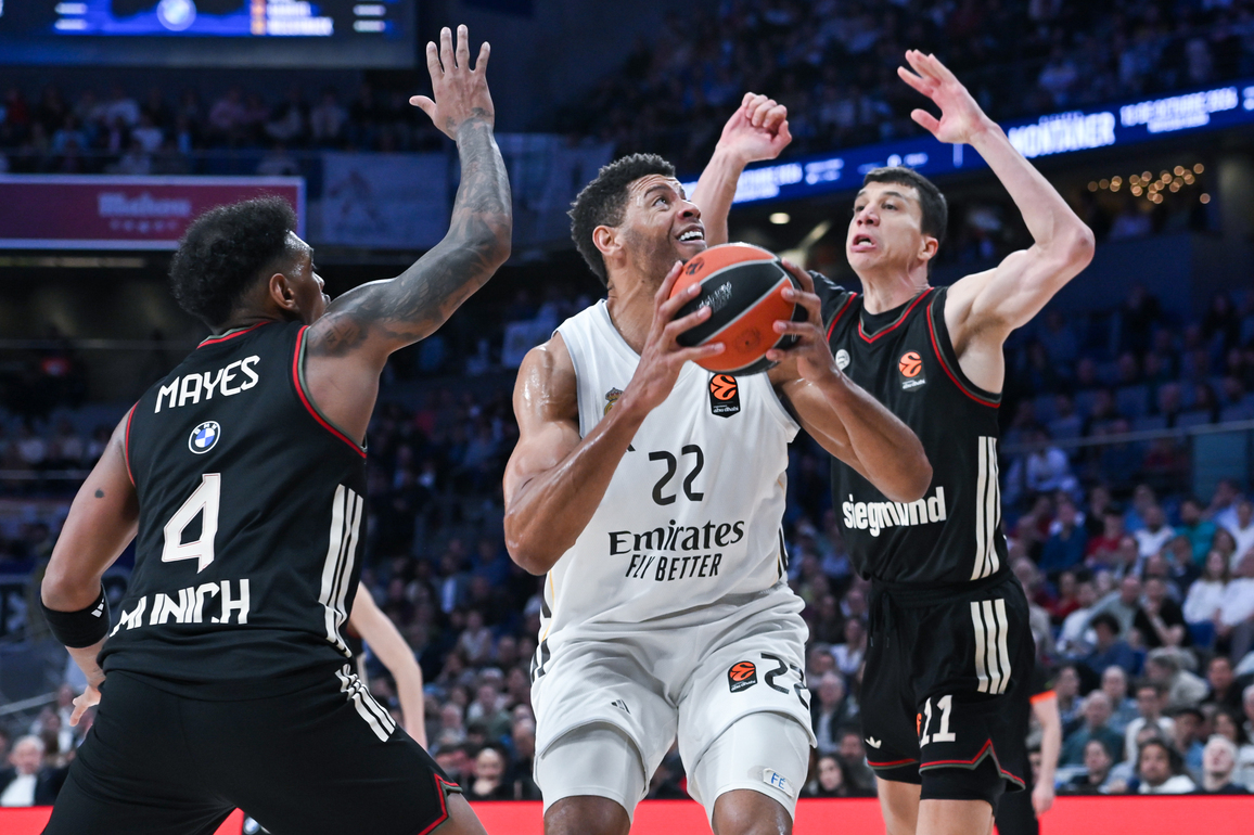 (SP)SPAIN-MADRID-BASKETBALL-EUROLEAGUE-REAL MADRID VS BAYERN MUNICH