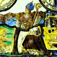 What Pope Leo XIV's coat of arms and motto reveal about his dedication to the ideals of St. Augustine - an art historian explains