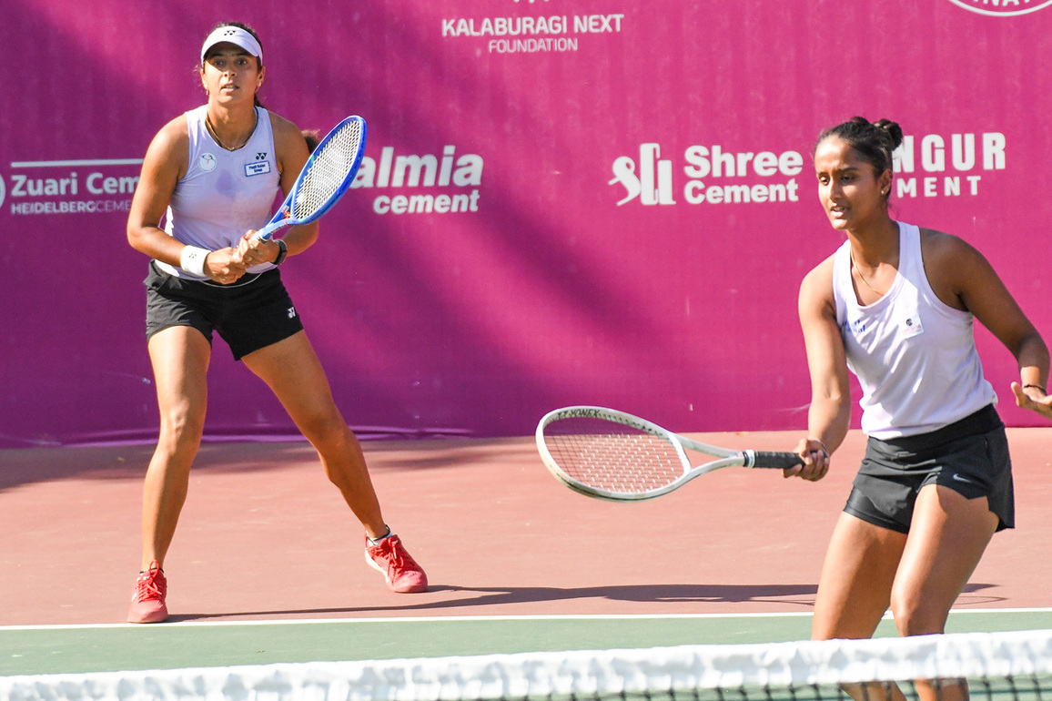 Adkar, Raina storm into singles semifinals, pair reach doubles final at ITF W35 Kalaburagi