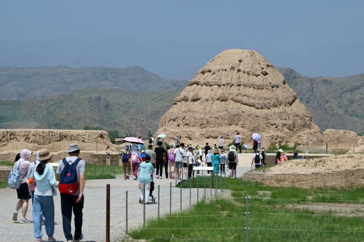 Chinese archaeologists inspired by Xixia Imperial Tombs' World Heritage inscription