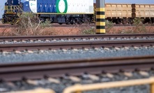 An electric train in action in WA