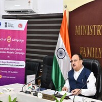Union Health Minister JP Nadda launches National Zero Measles-Rubella Elimination campaign